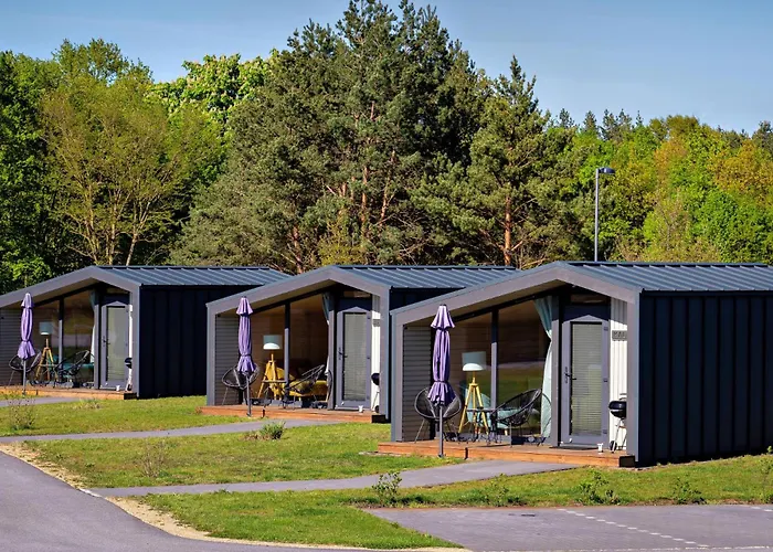 度假居 Skan-park Ferienhaeuser & Tiny Am Baerwalder Klitten
